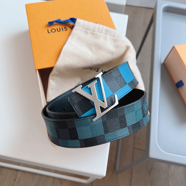 ルイヴィトンベルト角部分ディテール